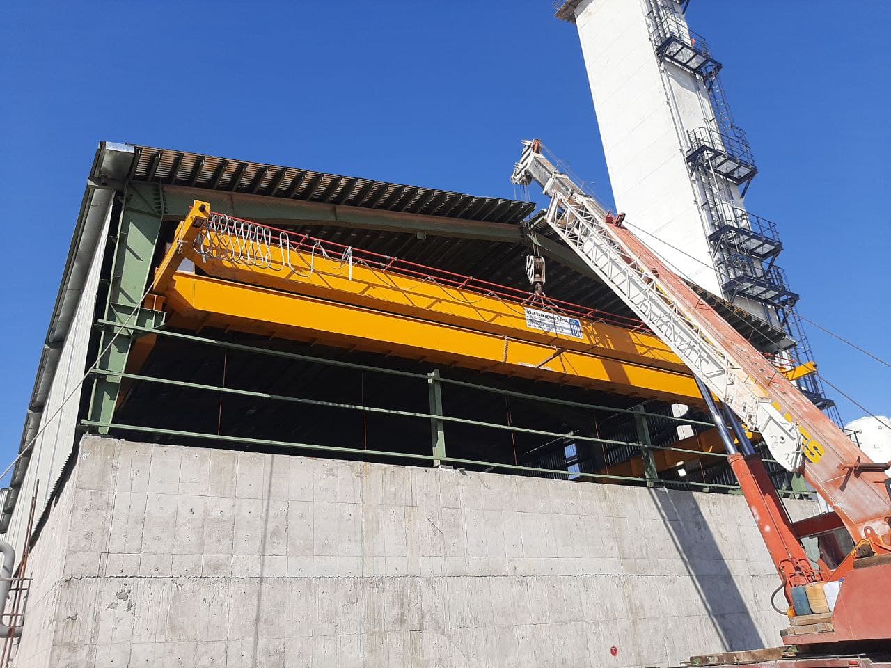 خرید جرثقیل سقفی سوله